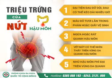 Cảnh báo 5 triệu chứng nứt kẽ hậu môn nguy hiểm, cần đi khám sớm