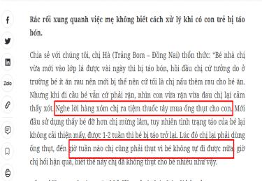 Nguyên nhân dẫn đến táo bón lâu ngày