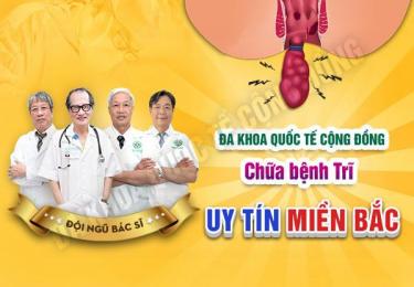 Phòng khám Đa khoa Quốc tế Cộng Đồng - Cơ sở điều trị bệnh trĩ uy tín hàng đầu TP Hà Nội